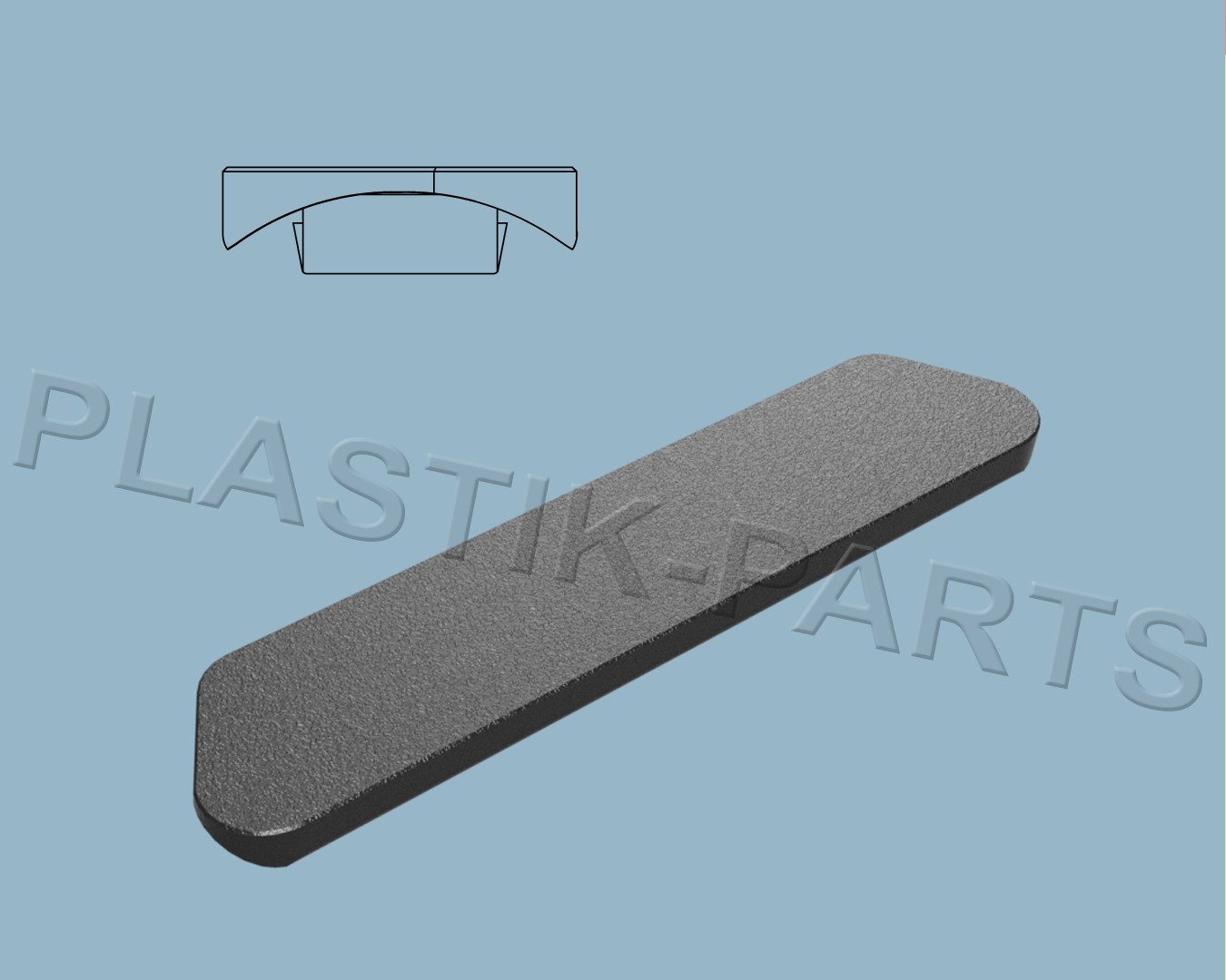 Plastik Parts Autosonnenschutz Abdeckung Blende Hebelführung Gegenstück Case IHC IH 644 744 844 844S