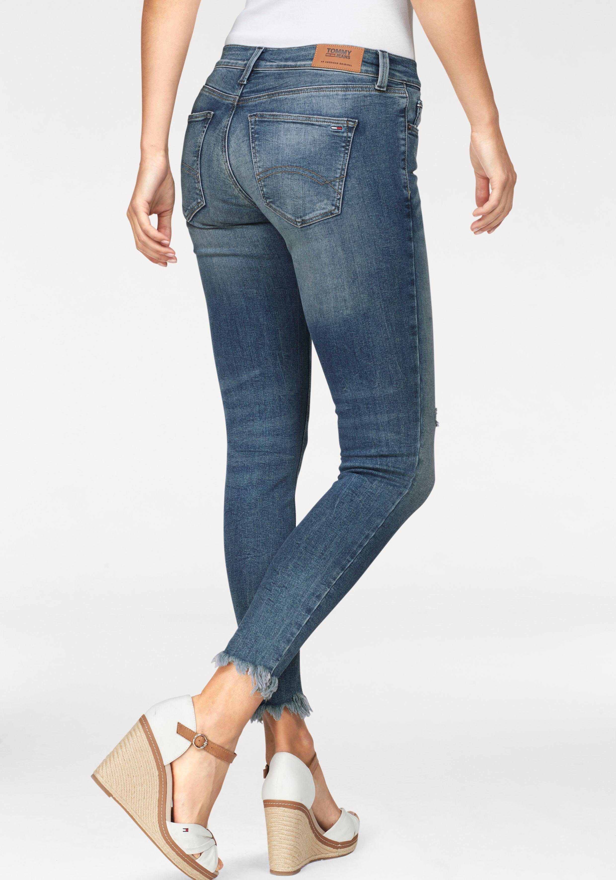 Tommy Jeans Jeans »MID RISE SKINNY NORA 7/8 TMBLST« online kaufen | OTTO
