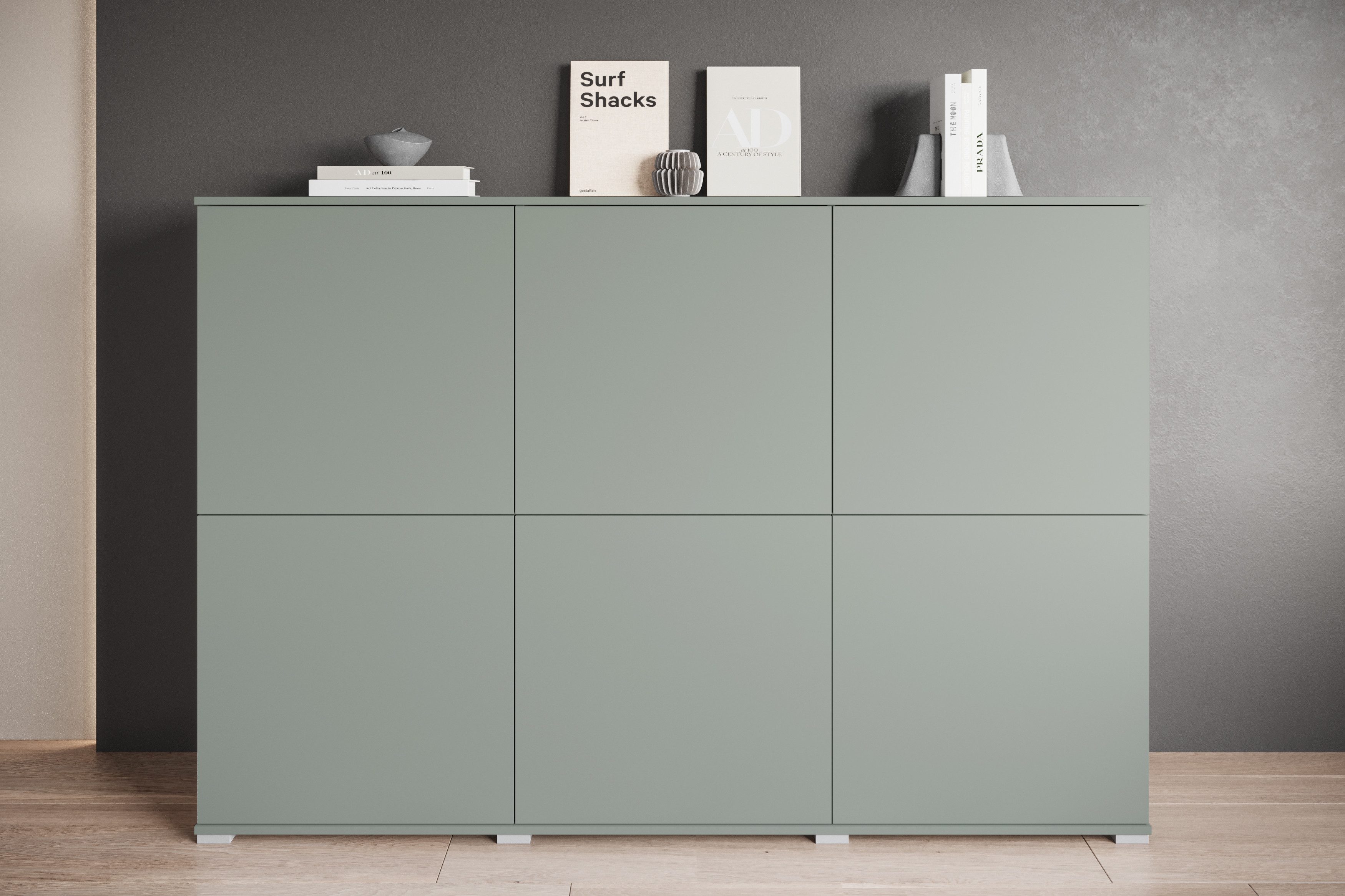 INOSIGN Highboard Kenia, moderne grifflose Hochkommode günstig online kaufen