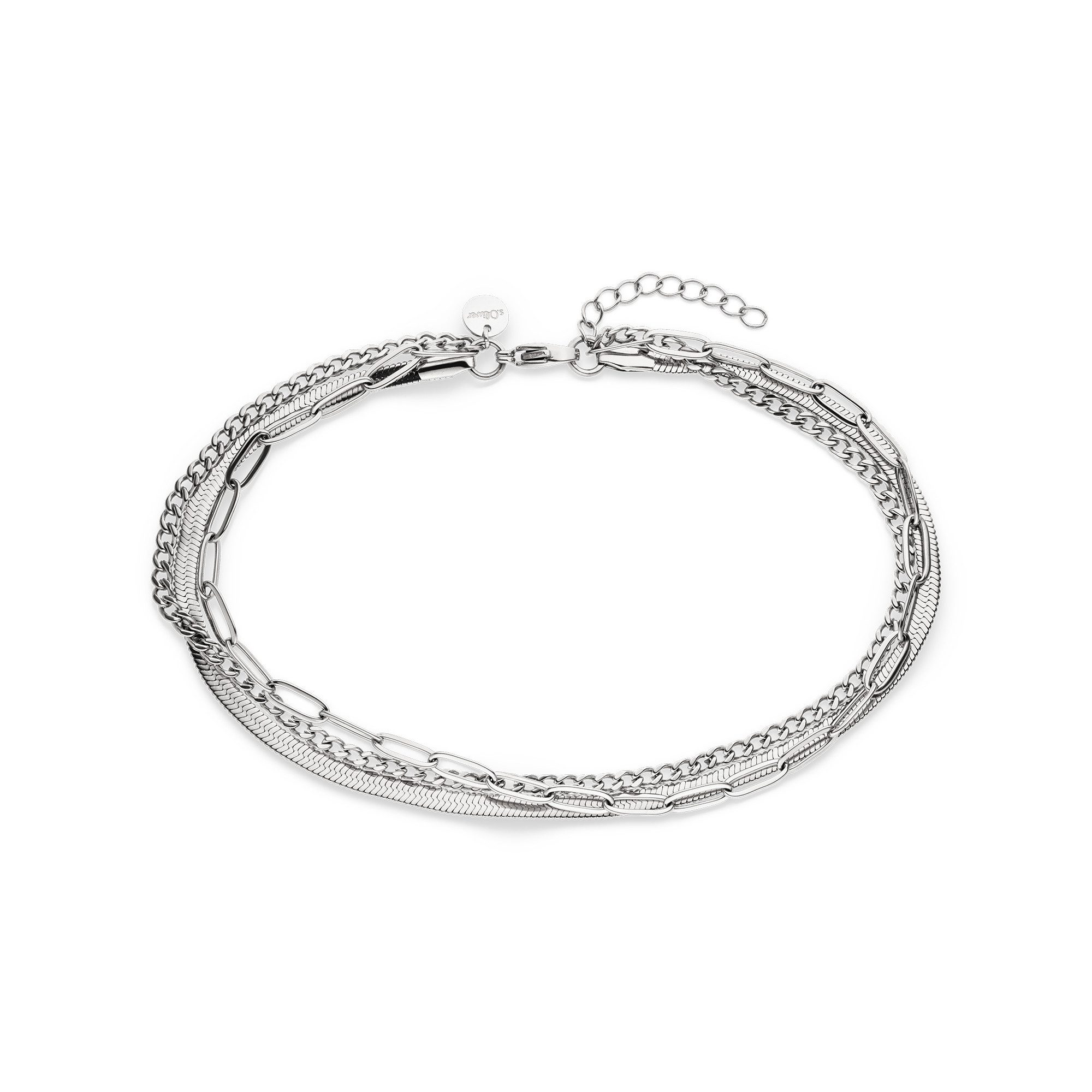 s.Oliver Fußkette Edelstahl