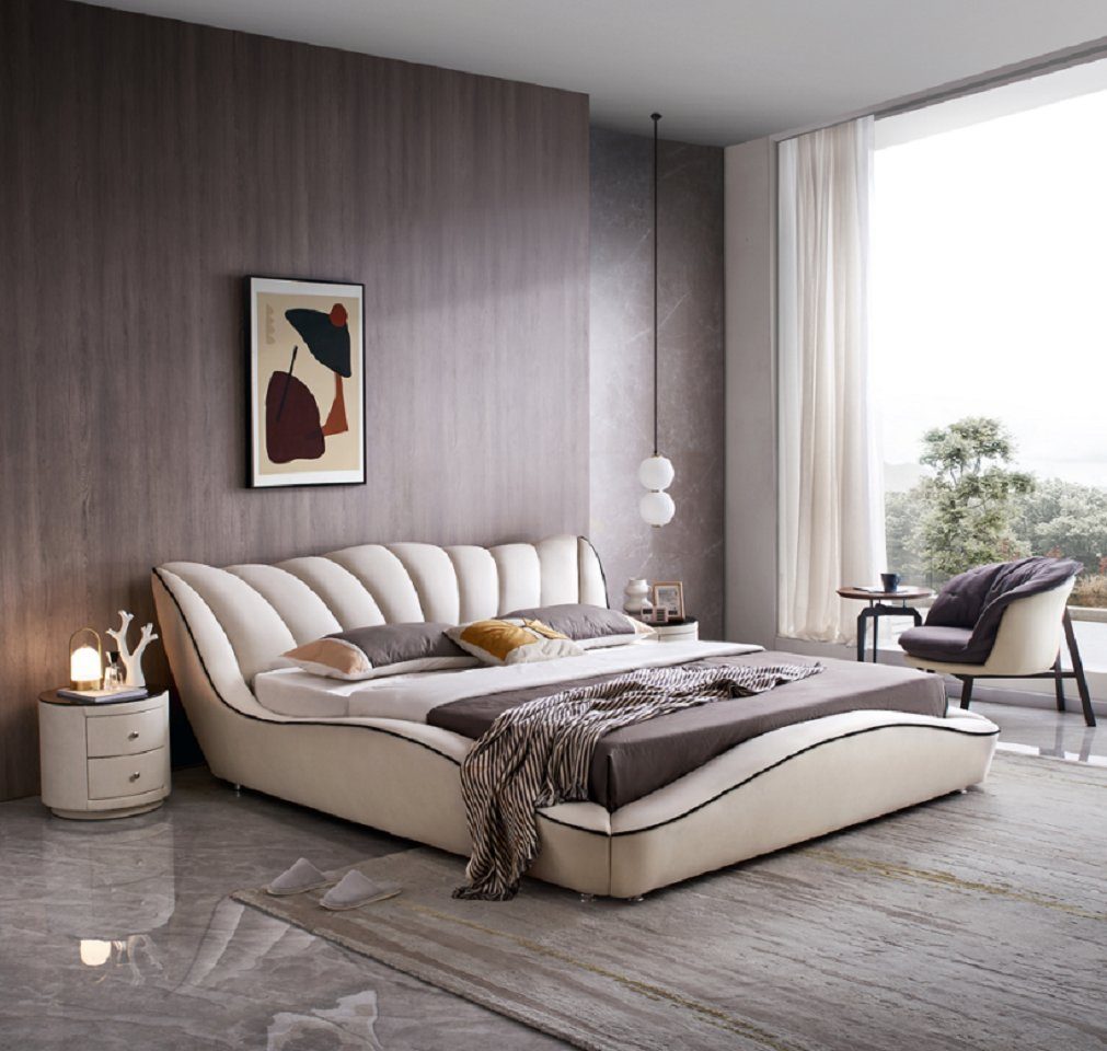 Doppel Betten Europe Hotel Bett Design Nur in (1-tlg., JVmoebel Schlaf Modernes Made Zimmer Luxus Bett Bett),