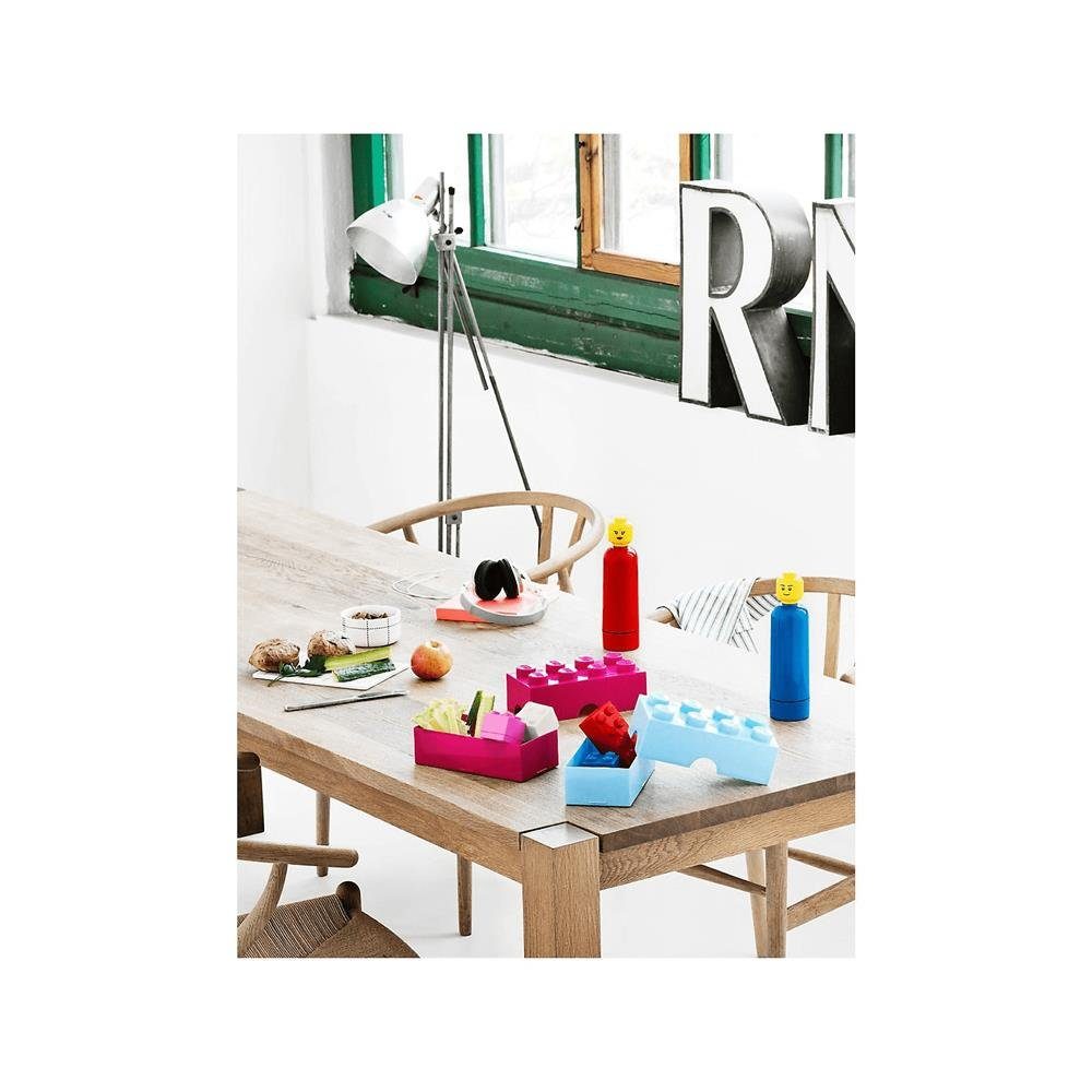 Box Baustein-Form Copenhagen 8 8 Lunchbox Room mit LEGO® Hellblau, Noppen, Mini