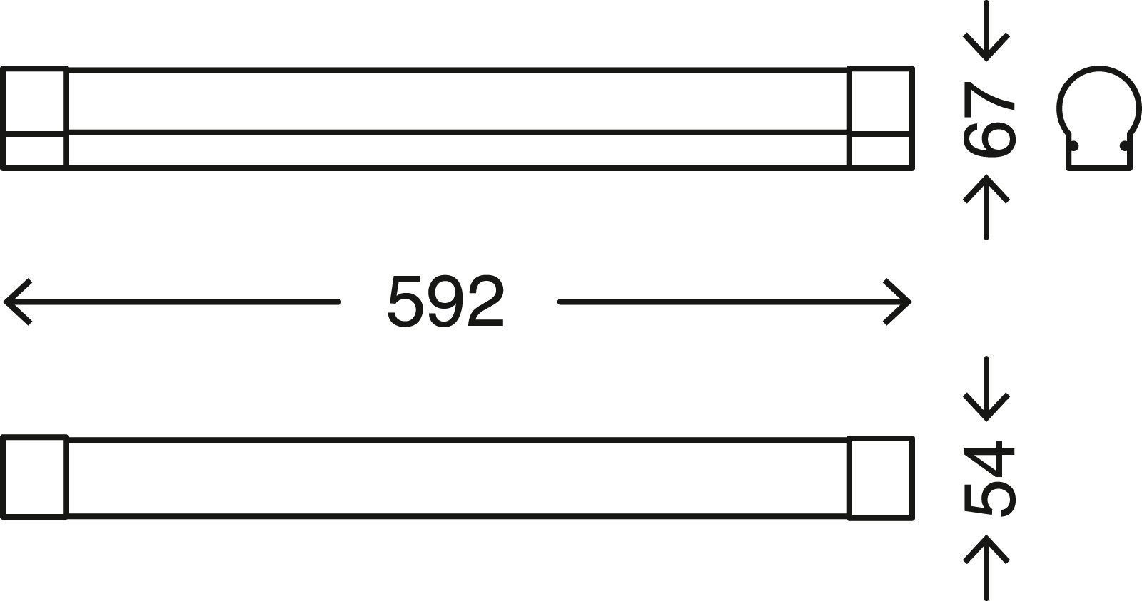 2072 592mm, 10 Modern Farbtemperatur Unterbauleuchte Badleuchte, 3000K-4000K-6000K, & *CCT* Badezimmerlampe, TRANGO mit LED Spiegelleuchte einstellbar IP44 L: Wandlampe Schminklicht, Watt Memoryfunktion Spiegelleuchte, LED