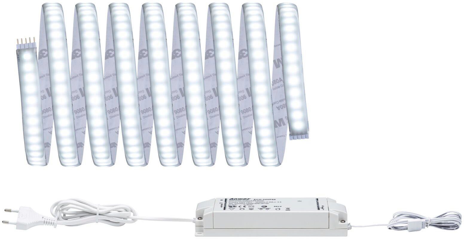 Paulmann LED-Streifen MaxLED 1000 Basisset 3m Tageslichtweiß IP44 34W 3300lm beschichtet, 1-flammig