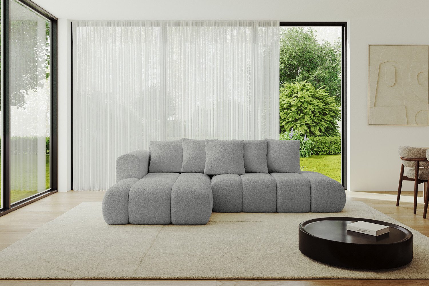 ALTDECOR Ecksofa CLOUD-L-v1, Couch mit Schlaffunktion, günstig online kaufen