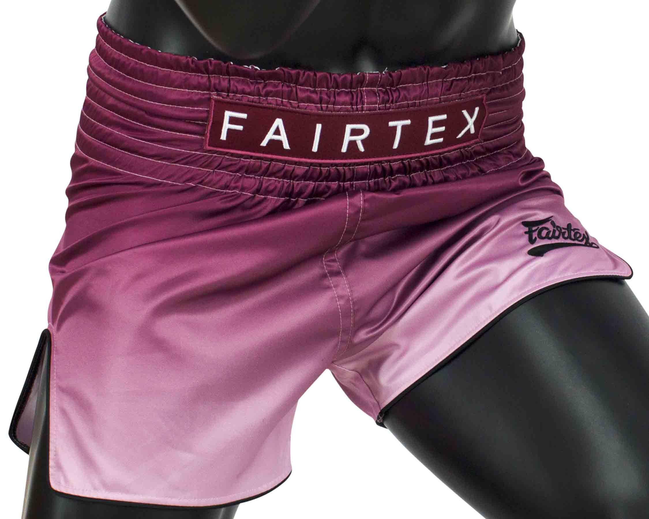 Fairtex Shorts Muay Thai Short Maroon Fade Fairtex Muay Thai Shorts Maroon Fade – Trainiere hart, sieg mit Style