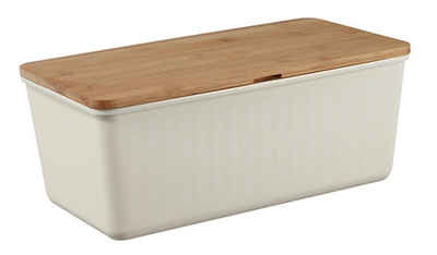 Gravidus Brotkasten Brotkasten Brotbox Aufbewahrung Brot Kasten mit Deckel Schneidebrett Holz