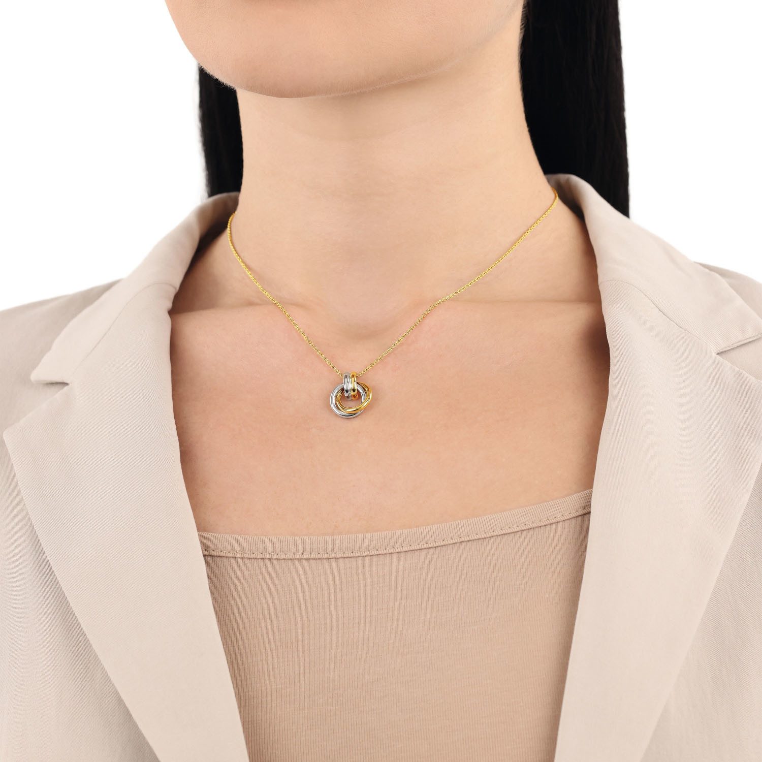 Amor Kette mit Anhänger Kreis