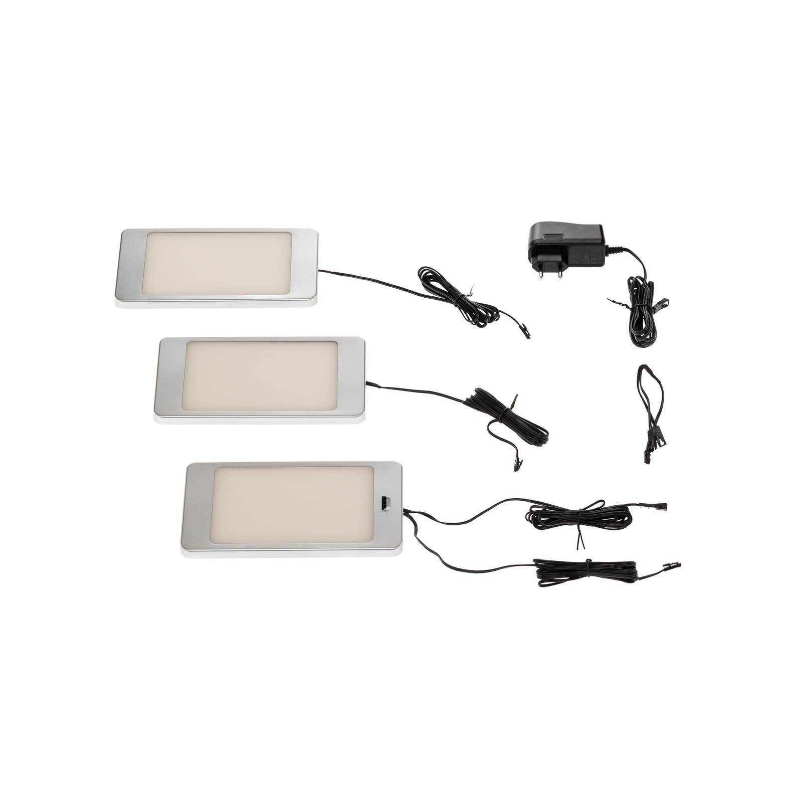 Lindby Unterschrankleuchte Svela, Enthalten, 3 x 5,5 W LED, warmweiß