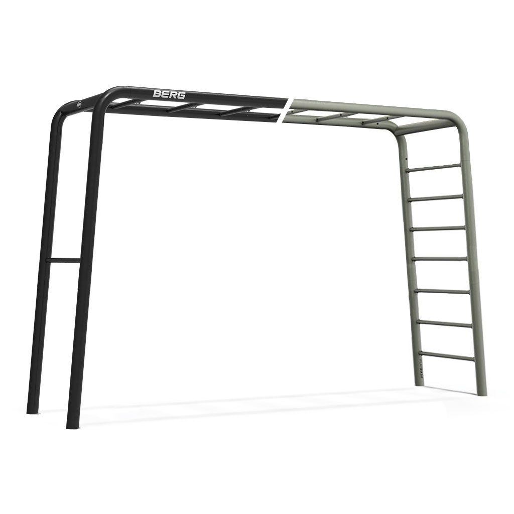 Berg Klettergerüst PlayBase L Schaukelgestell Schwarz & Grün