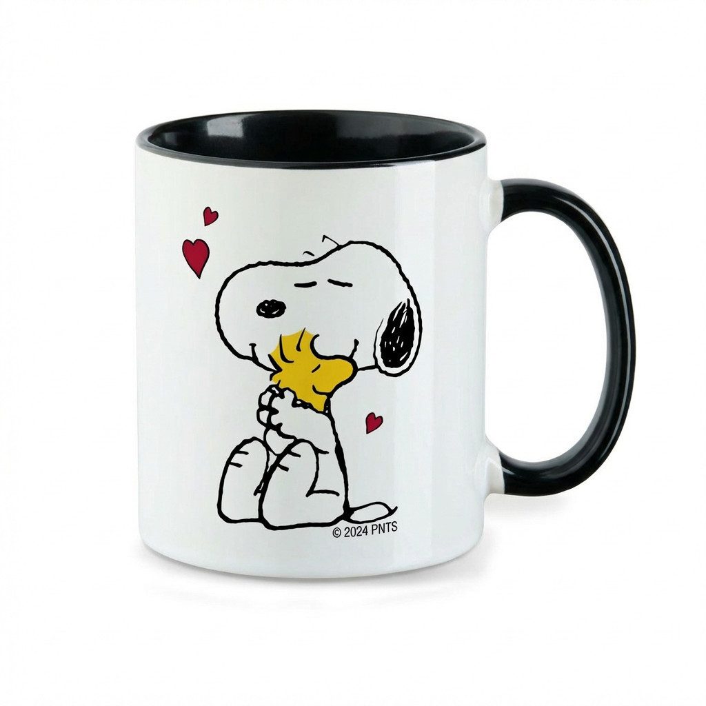 ONOMATO! Tasse Peanuts Snoopy Woodstock, aus Keramik