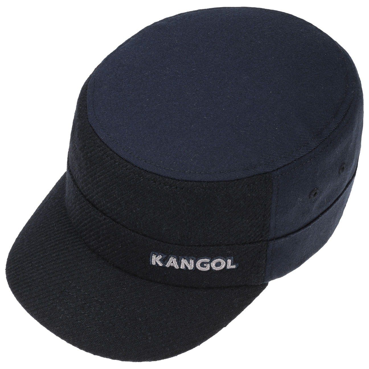 Kangol Army Cap Cap blau geschlossen Fitted Hinten (1-St)