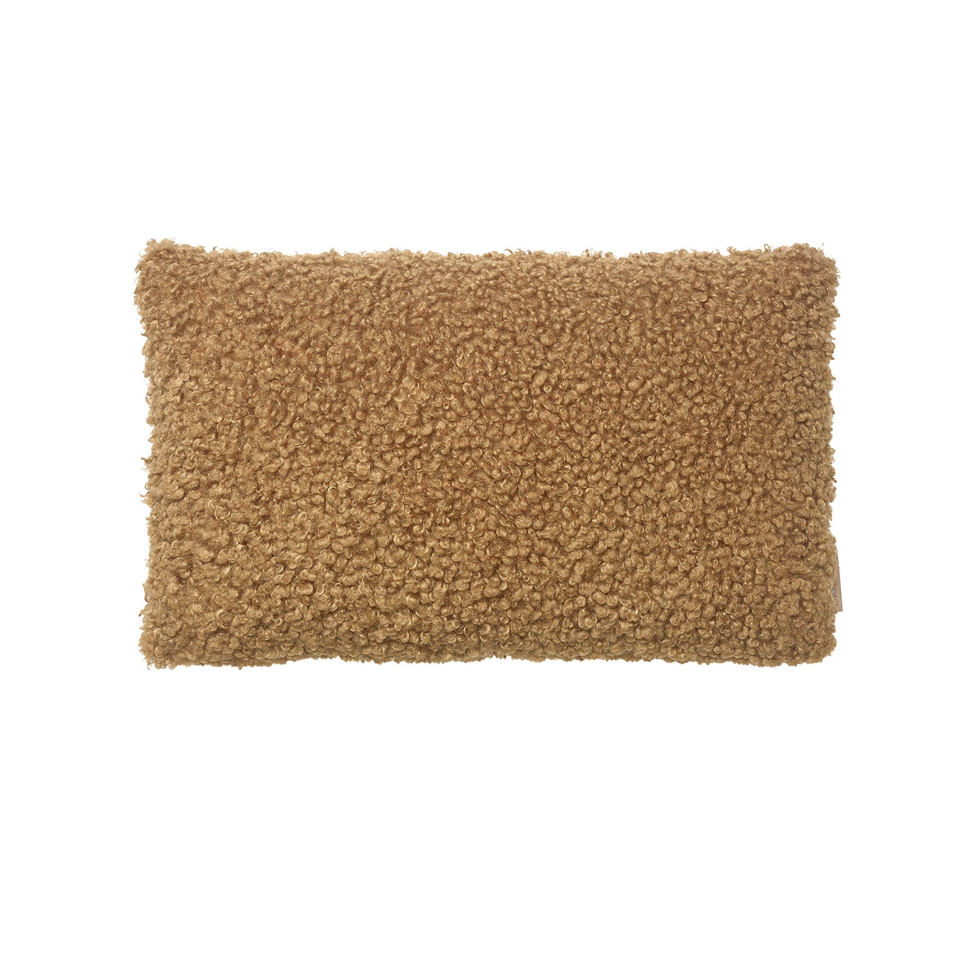 blomus Подушкиhülle -TEDDY- Подушкиbezug, Dekokissen, Kuschelkissen, Wohnkissen modern, Flauschig, inkl. Trageschlaufe, inkl. Filzgleitern