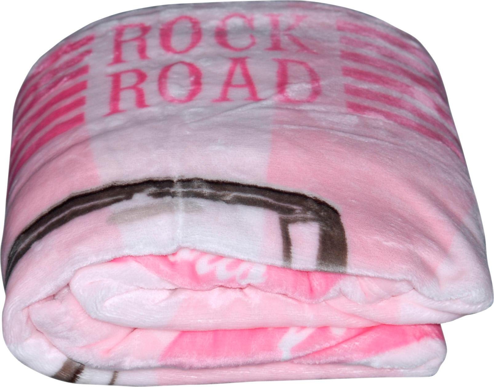 Wohndecke »Rock Road«, , im gemütlichen 50s Style Wohndecke »Rock Road«, , im gemütlichen 50s Style