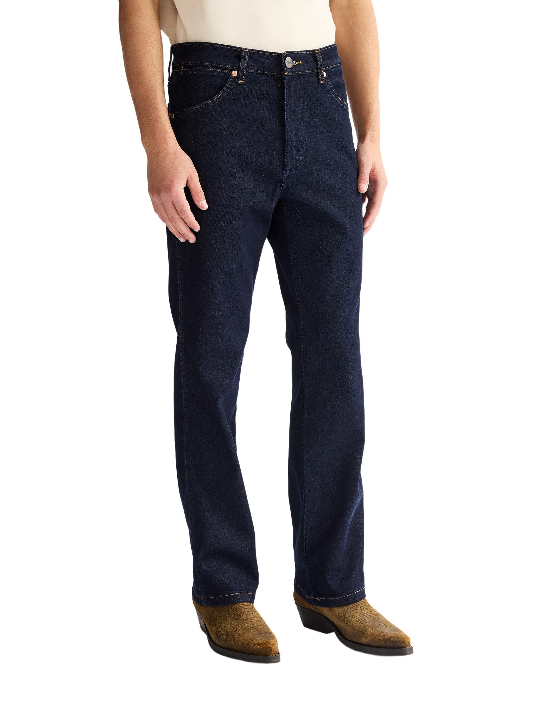 Wrangler 5-Pocket-Jeans WRANGLER WRANCHER moonlight rinse 112373029