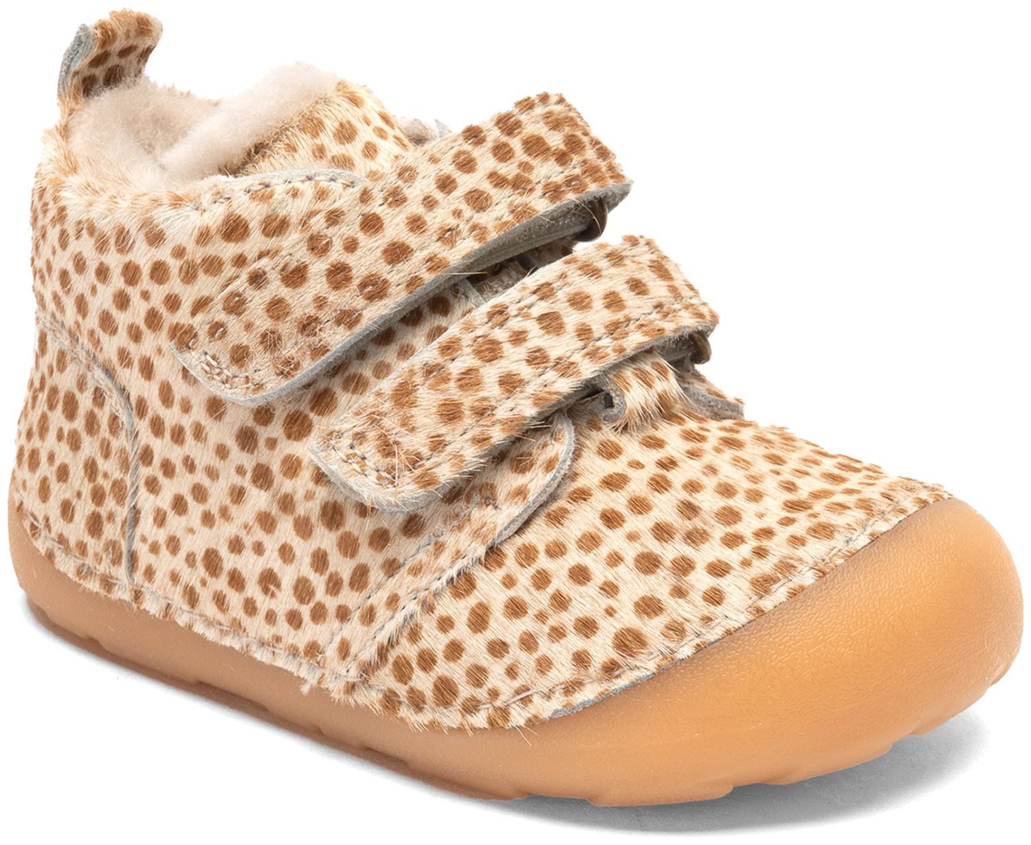 Bisgaard Bisgaard Barefoot Carter Lamb Dots Fur Lauflernschuh