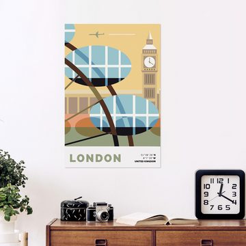 Posterlounge Wandfolie Nigel Sandor, London II, Digitale Kunst