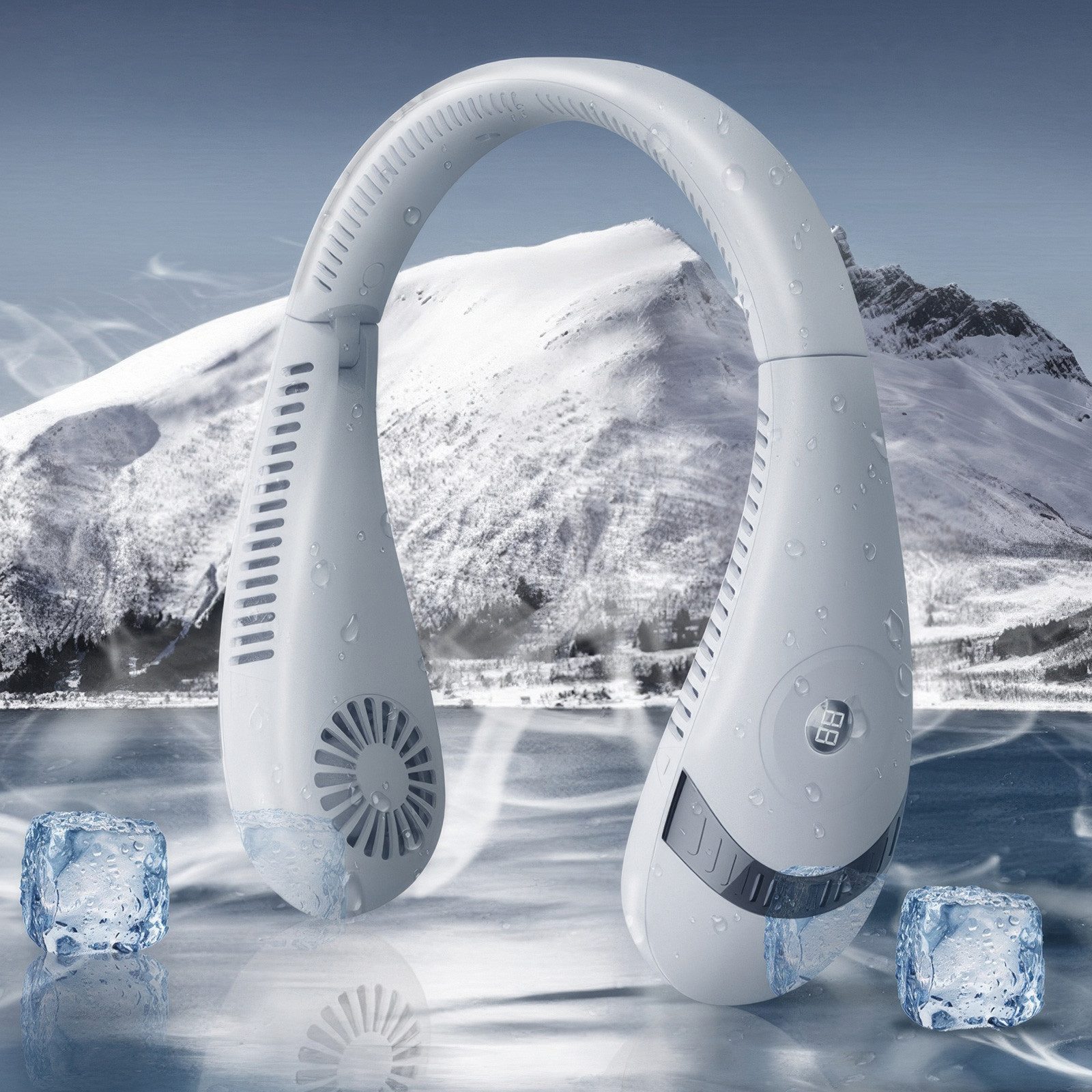 BlingBin Mini USB-Ventilator Halsventilator 360° USB günstig online kaufen