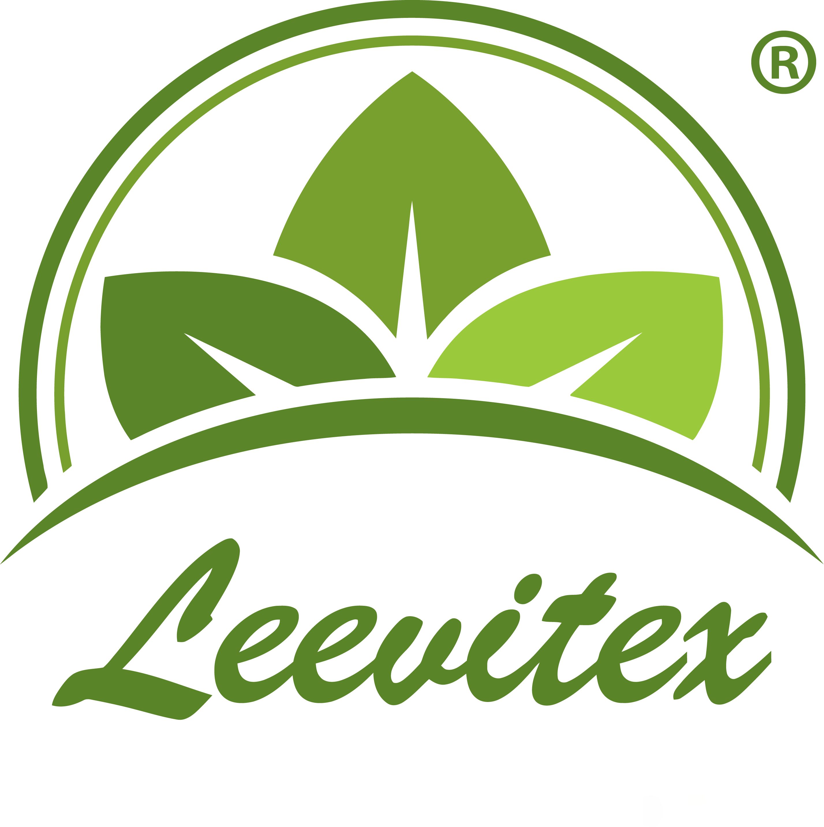 200 leevitex® 80 (1-St), cm, groß Saunatuch XXL, extra Frottee & saugfähig, x Apfelgrün/Hellgrün