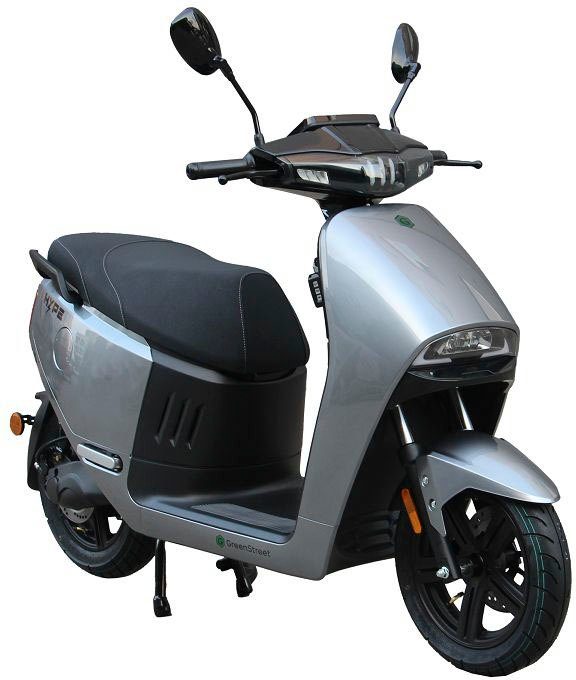GreenStreet E-Motorroller HYPE 3000 W 85 km/h, 85 km/h, bis zu 90 km Reichweite, mit USB-Anschluss und Keyless-System