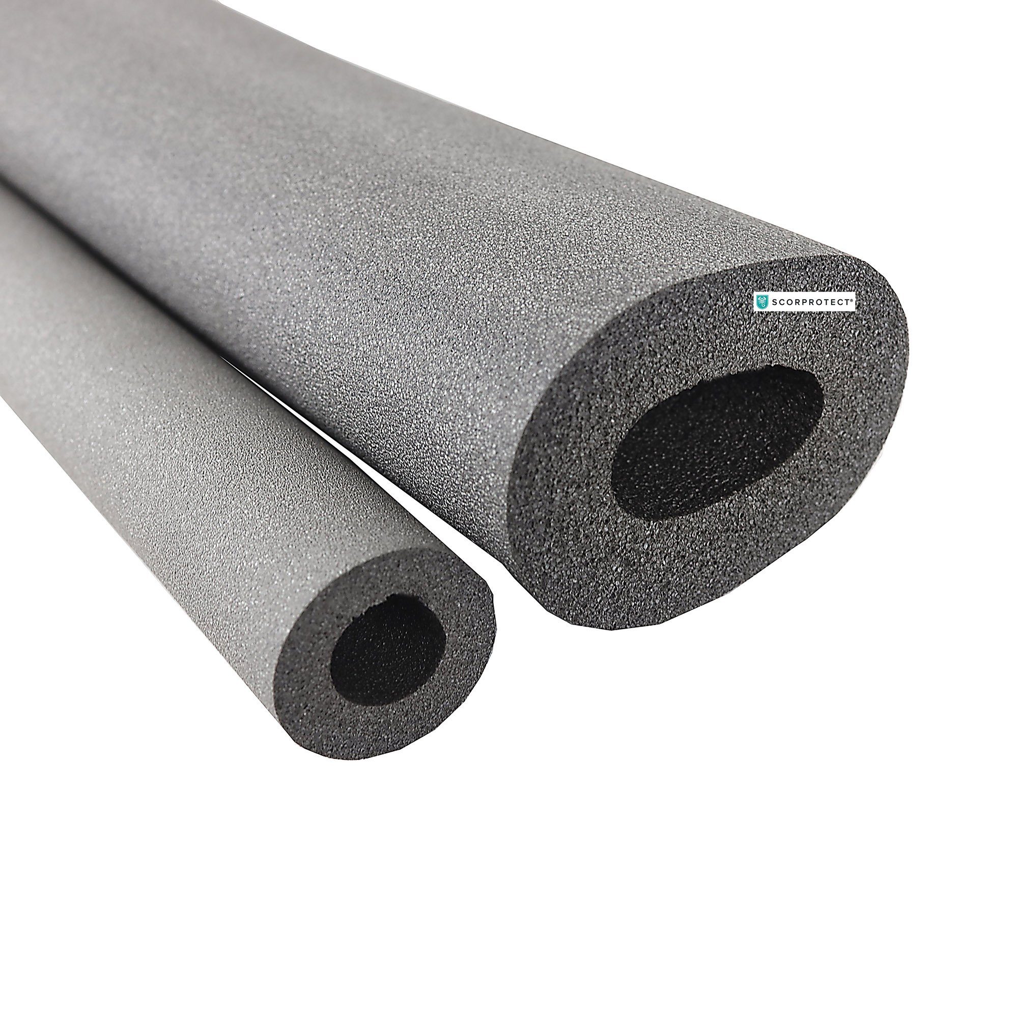 Scorprotect® Steinwolle Kautschuk Rohrisolierung 2m Heizung und Sanitär hoc günstig online kaufen