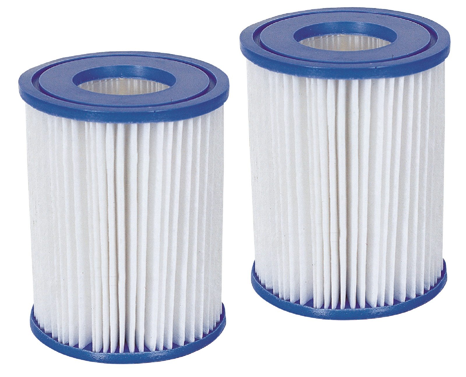 Bestway Pool-Filterkartusche 2x Bestway Filter Filterkartusche Gr.2 für Quick Up Pool Filterpatrone, Zubehör für Bestway Filterpumpen #58383 (2.006 l/h), Bestway Filterpumpen #58386 (3.028 l/h), Größe 2 Feinstruktur für optimale Wasserreinigung