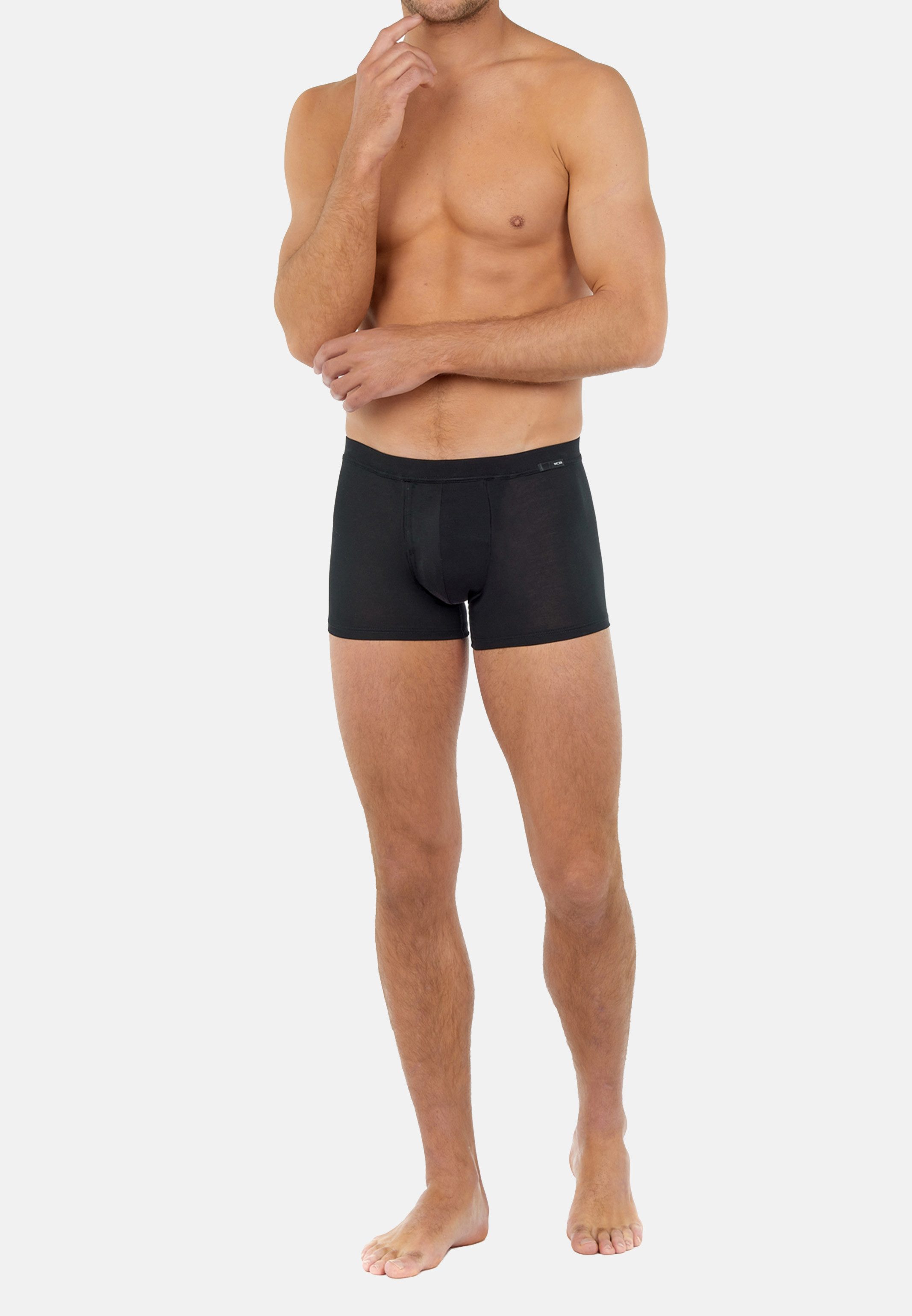 Hom Retro Boxer 2er Pack TENCEL™ Soft (Spar-Set, 2-St) Retro Short / Pant - ohne Eingriff - Blickdicht