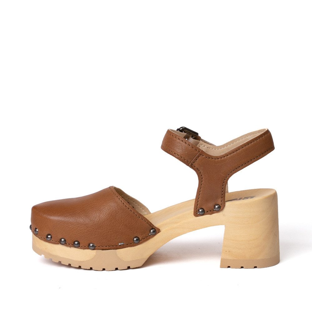 Softclox HOPE Washed Nappa camel (natur) Clog günstig online kaufen