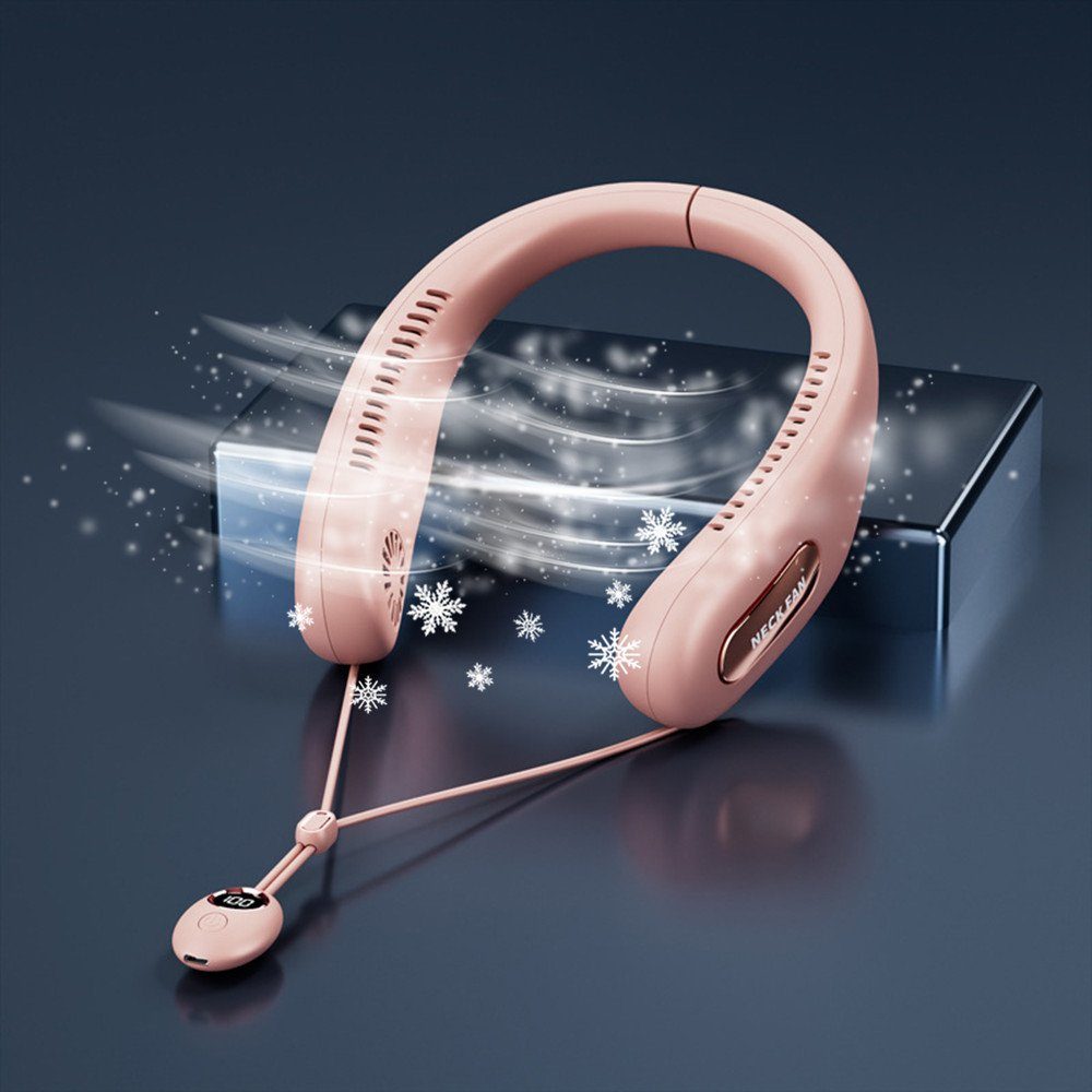 autolock Mini USB-Ventilator Nackenventilator,Wiederaufladbarer Hals Ventil günstig online kaufen