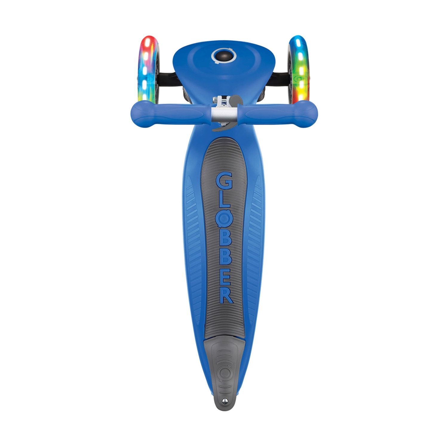 Globber Dreiradscooter 432-100-3 GLOBBER PRIMO FOLDABLE LIGHTS dunkelblau
