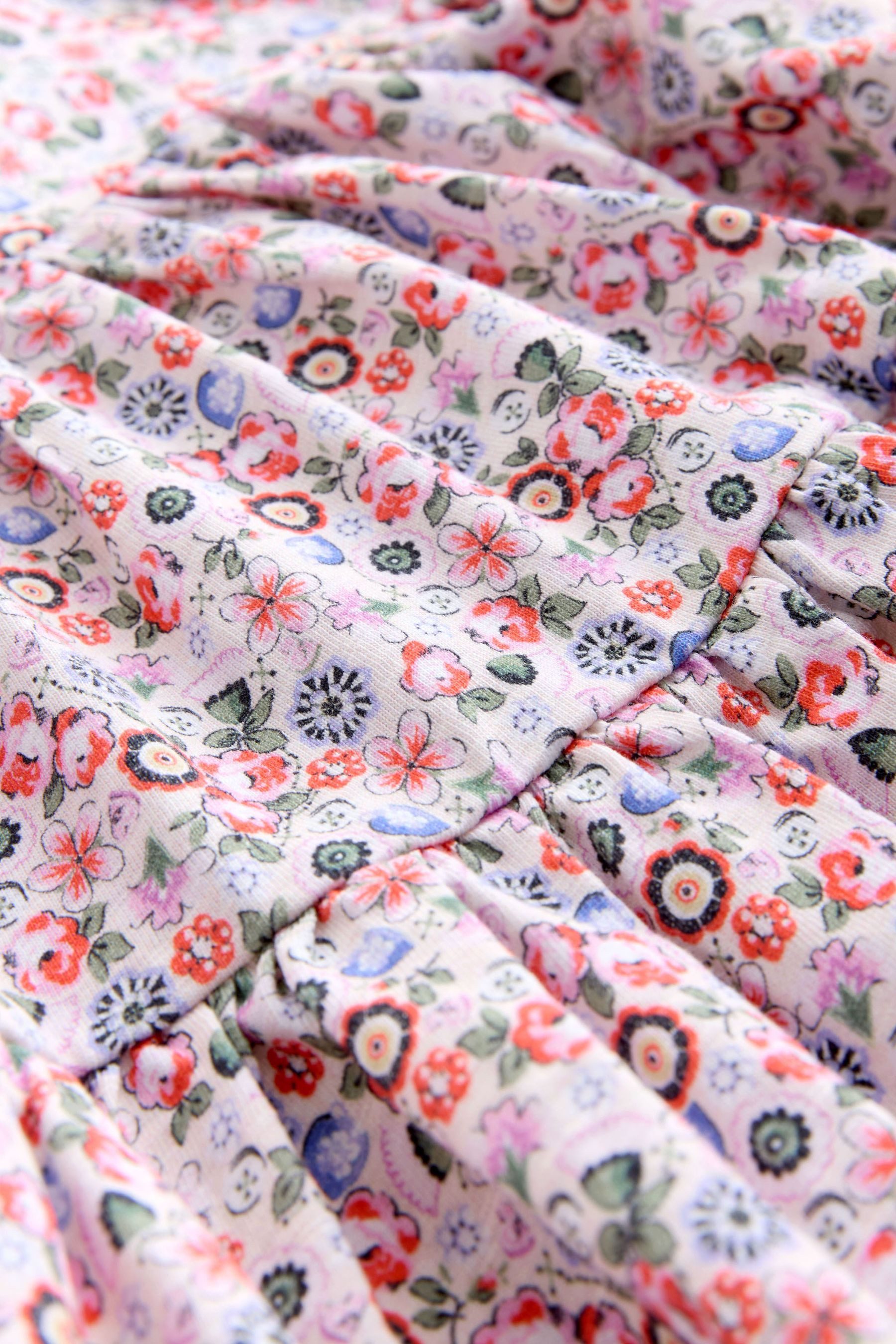 Next Jerseykleid Cath Kidston Volantkleid aus Jersey (1-tlg)