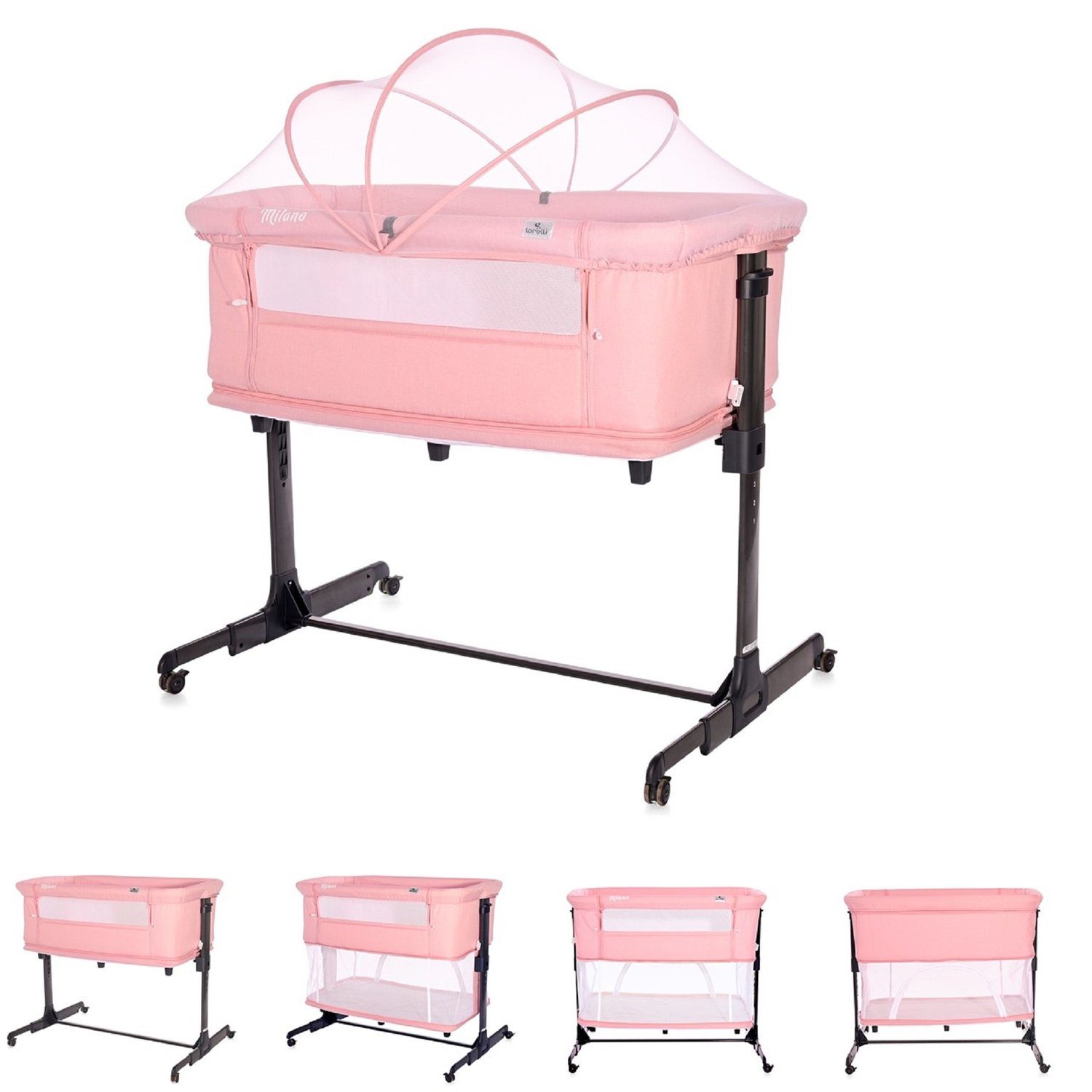 Komplettbett Babybett Milano 2 in 1