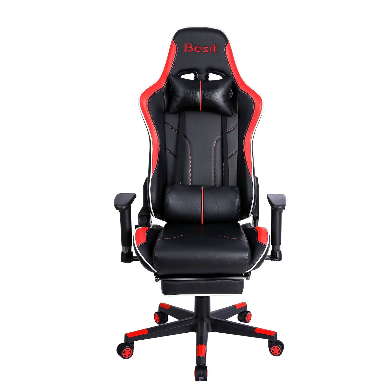 INTEY Gaming-Stuhl, Gaming Stuhl 160º verstellbare Rückenlehne