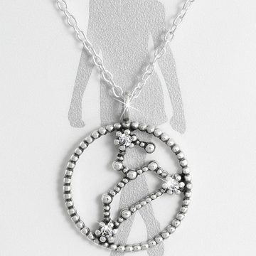 SilberDream Silberkette SilberDream Sternbild Löwe Halskette, Halskette (Sternbild Löwe) ca. 42cm und 45cm, 925 Sterling Silber, Far