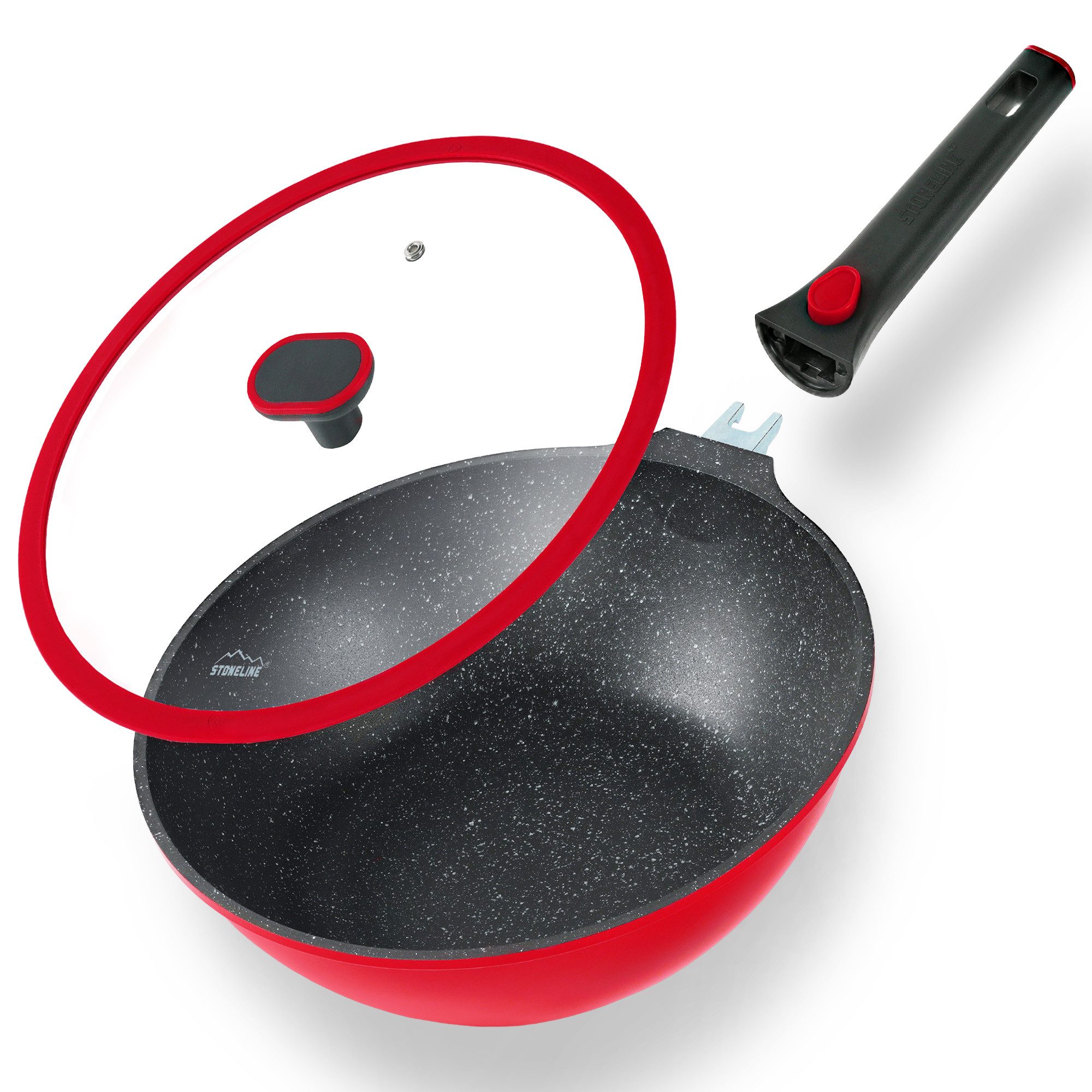 STONELINE Wok, Aluminiumguss