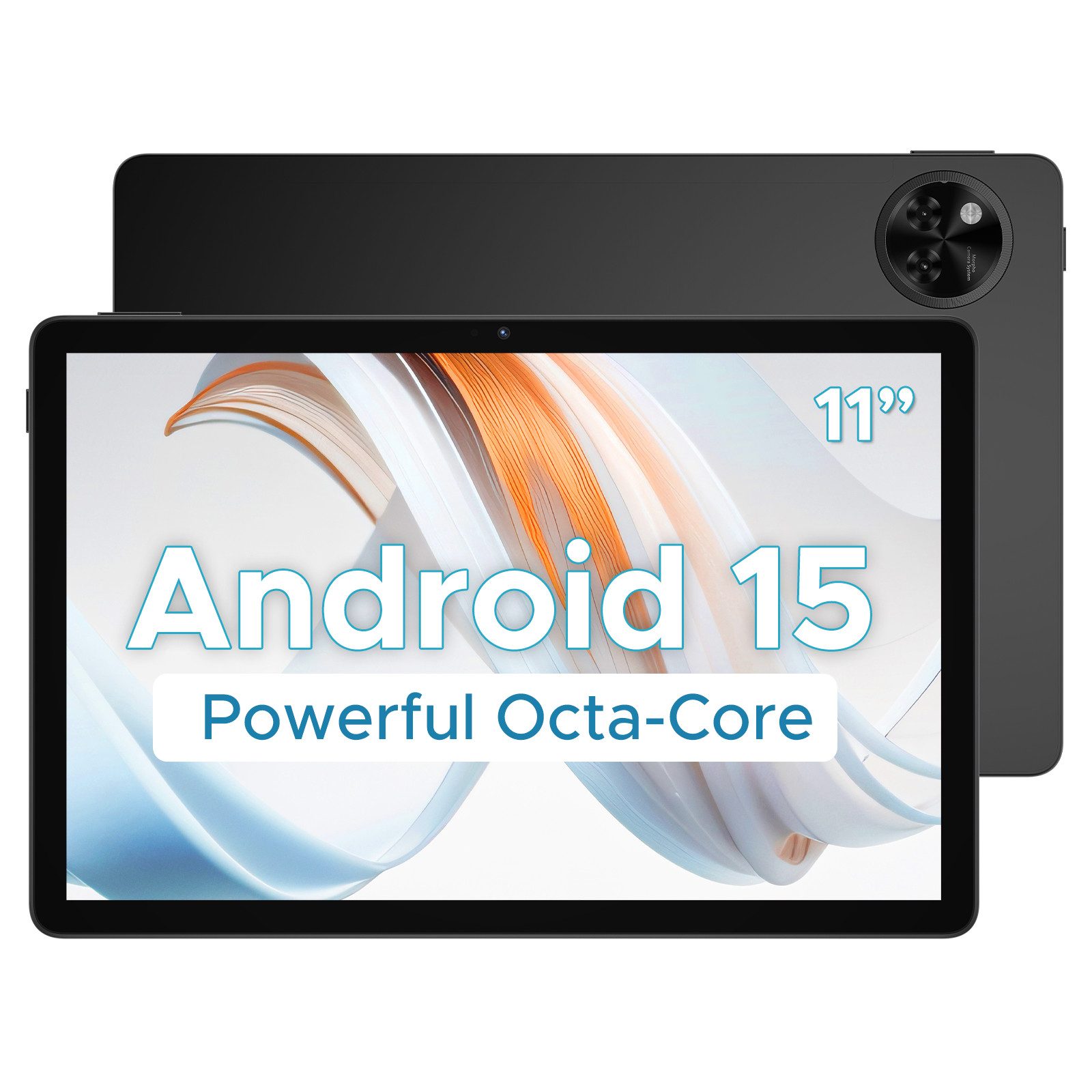 DOOGEE U11 Android 15 Tablet 11 Zoll 8580mAh 16GB+128GB/2TB Android Gaming Tablet (11", 16 GB, Android 15, 13MP+5MP,Octa-Core Планшеты PC 2.4G/5G WLAN /GPS/Face ID/OTG)
