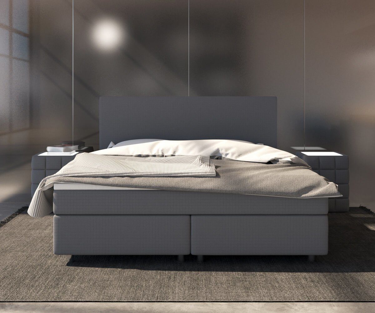 DELIFE Boxspringbett CLOUD - toller Schlafkomfort