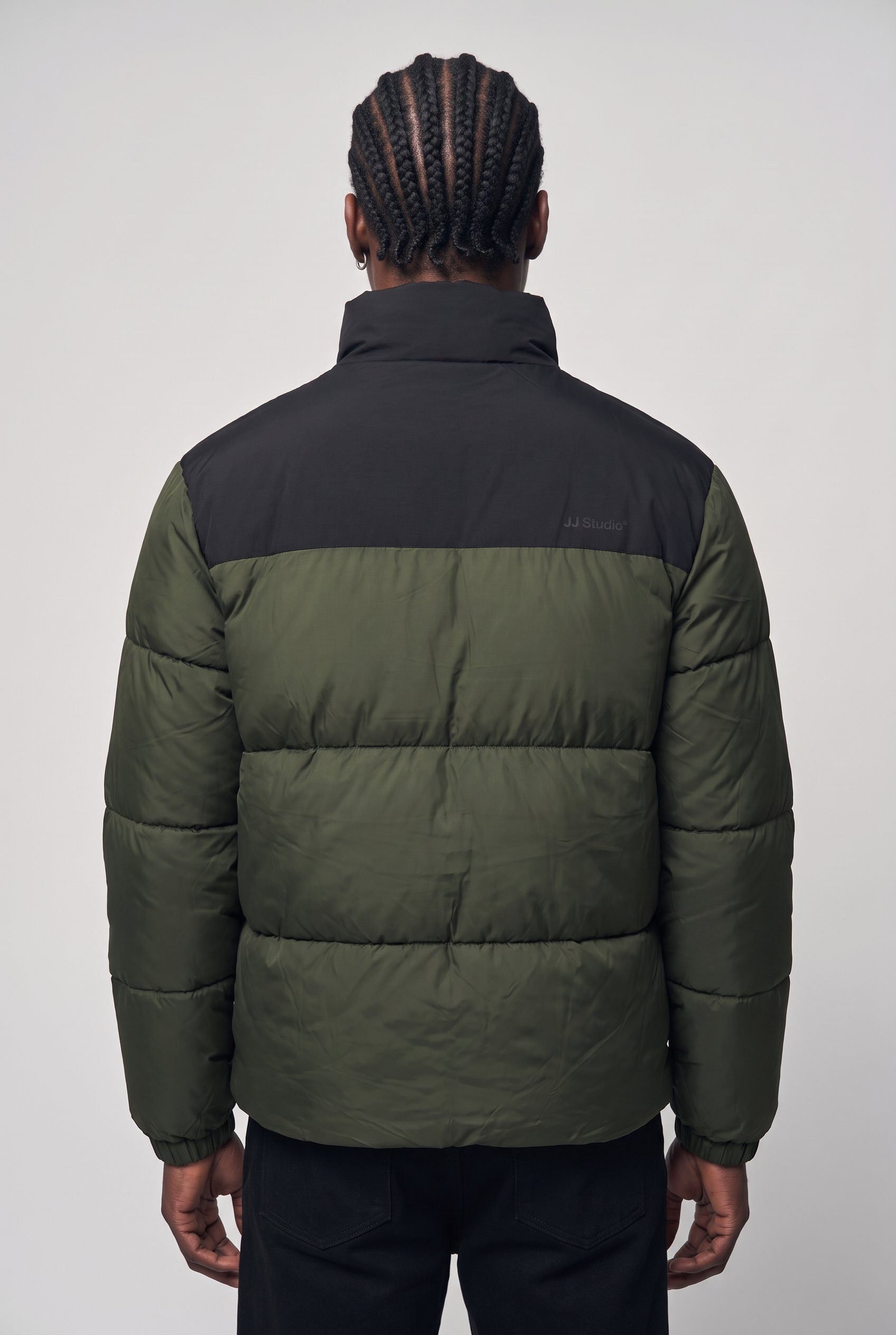 Jack & Jones Steppjacke JJRAZE COLLAR STAND PUFFER Kunstfaser, regular fit – Bild 3 von 5