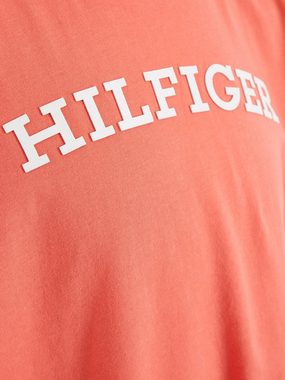 Tommy Hilfiger T-Shirt MONOTYPE TEE S/S mit modischem Hilfiger-Logoschriftzug auf der Brust