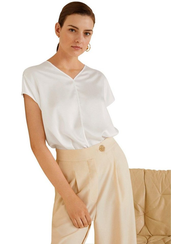 MANGO Satinbluse »CHEMAWIN« MANGO Satinbluse »CHEMAWIN«