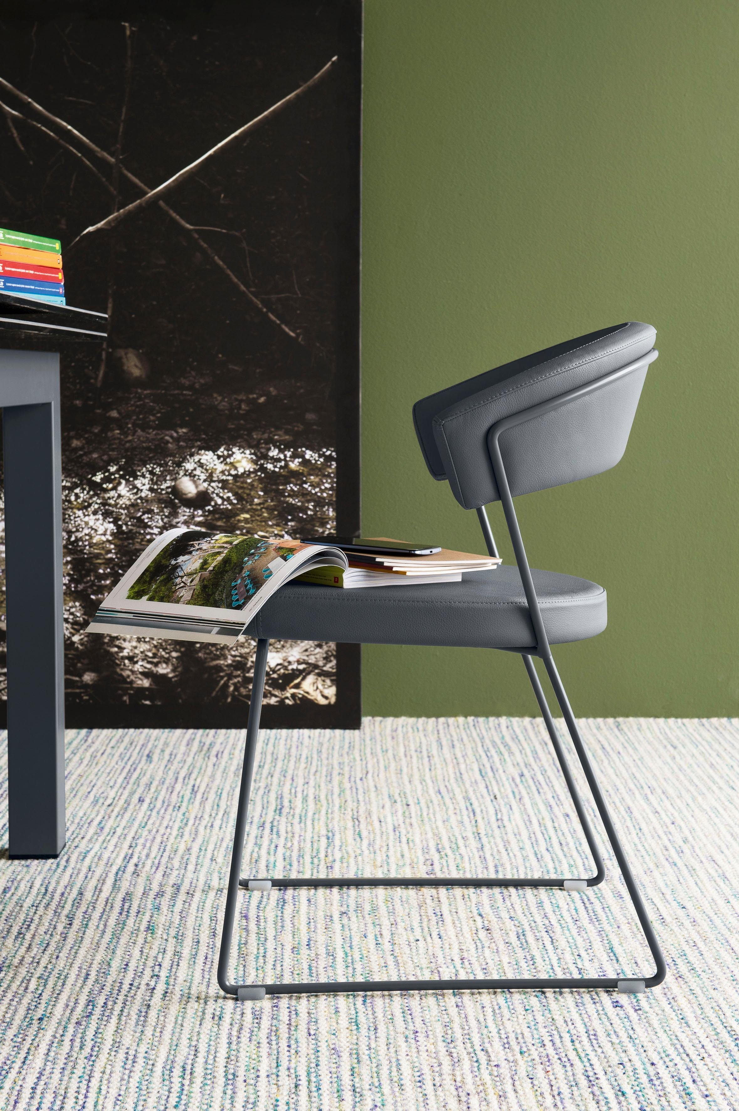 Connubia By Calligaris Stuhle New York Cb1022 Lh 2 Stck Gestell Aus Metall In Grau Matt Online Kaufen Otto