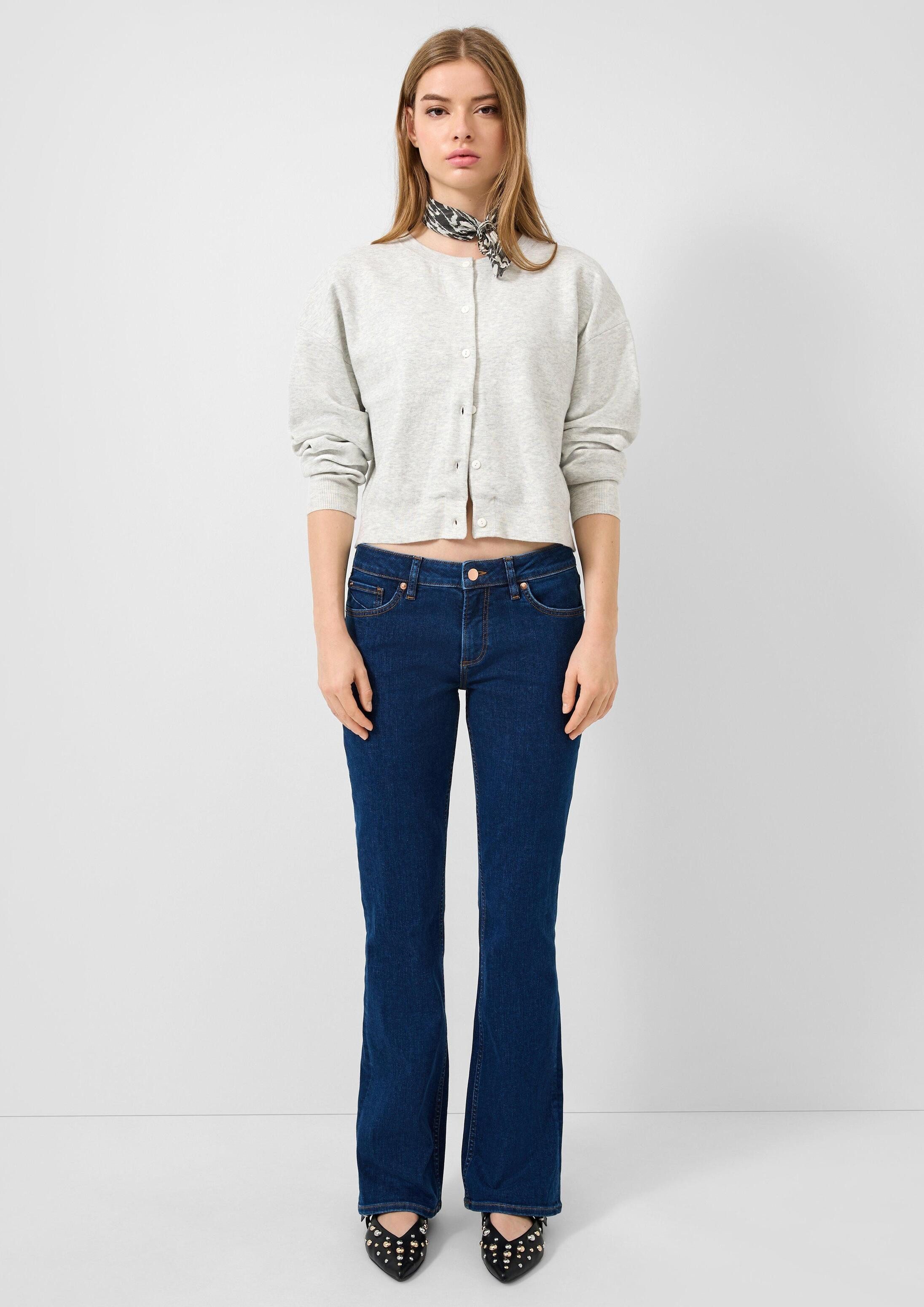 QS Bootcut-Jeans Jeans-Hose CATIE Jeans Catie / Mid Rise / Bootcut Fit