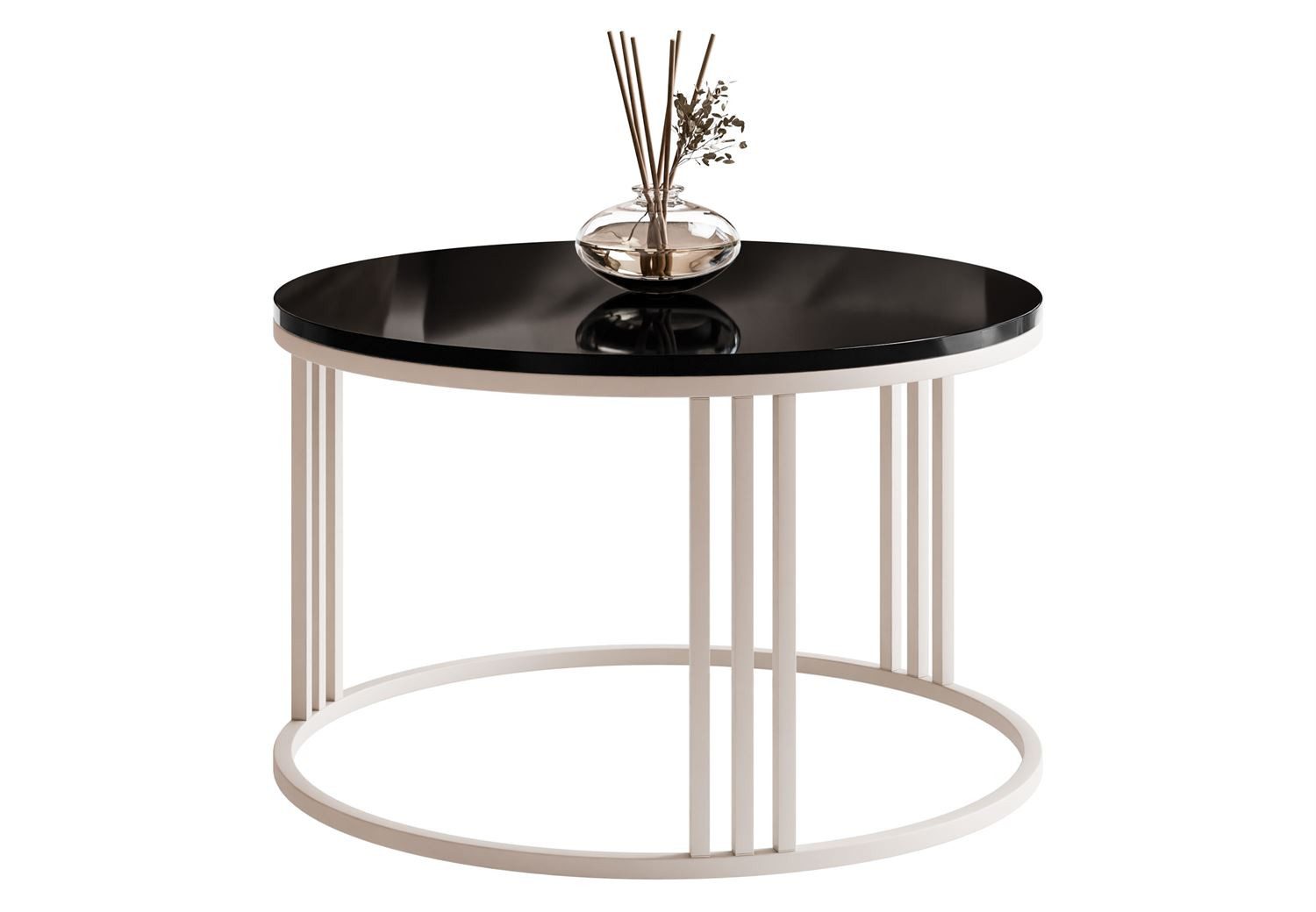 Lookway Couchtisch LORI HOCHGLANZ, runder Couchtisch günstig online kaufen