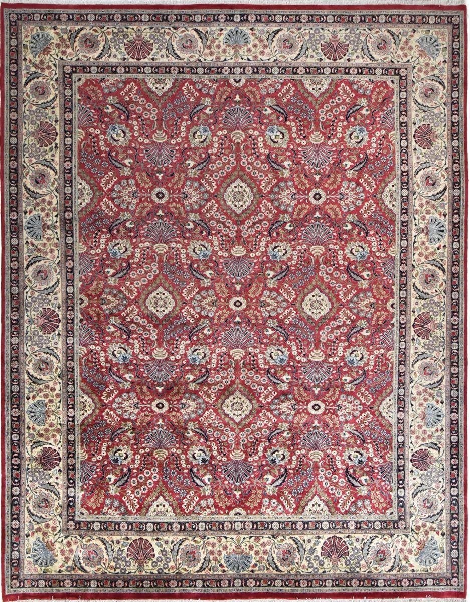 Orientteppich Mashhad 299x377 Handgeknüpfter Orientteppich / Perserteppich, Nain Trading, rechteckig, Höhe: 12 mm