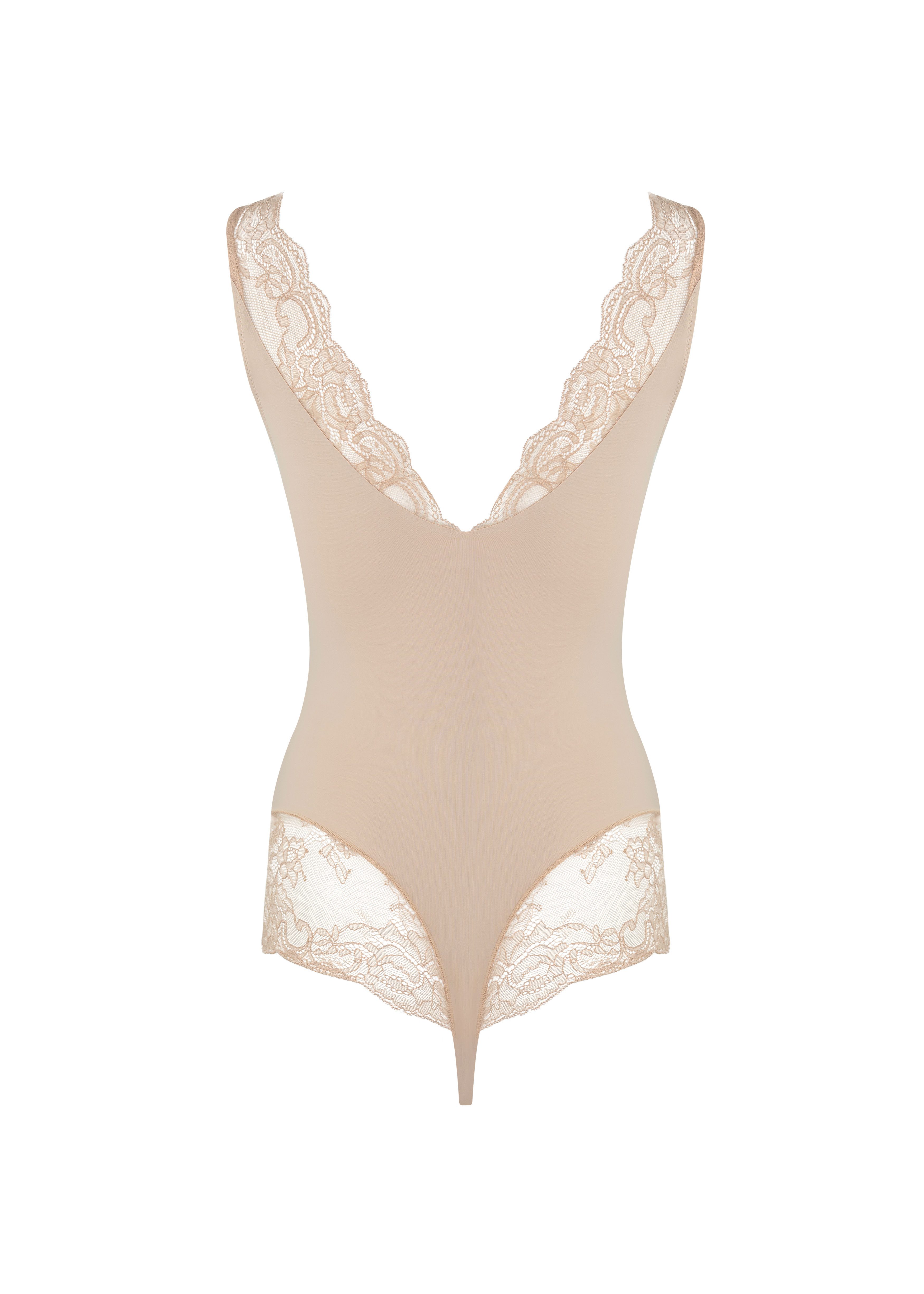 MAGIC Bodyfashion Stringbody leichter Shape-Effekt, elegant, mit Spitze