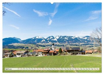CALVENDO Wandkalender Urlaubsregion Bayern (Premium, hochwertiger DIN A2 Wandkalender 2023, Kunstdruck in Hochglanz)