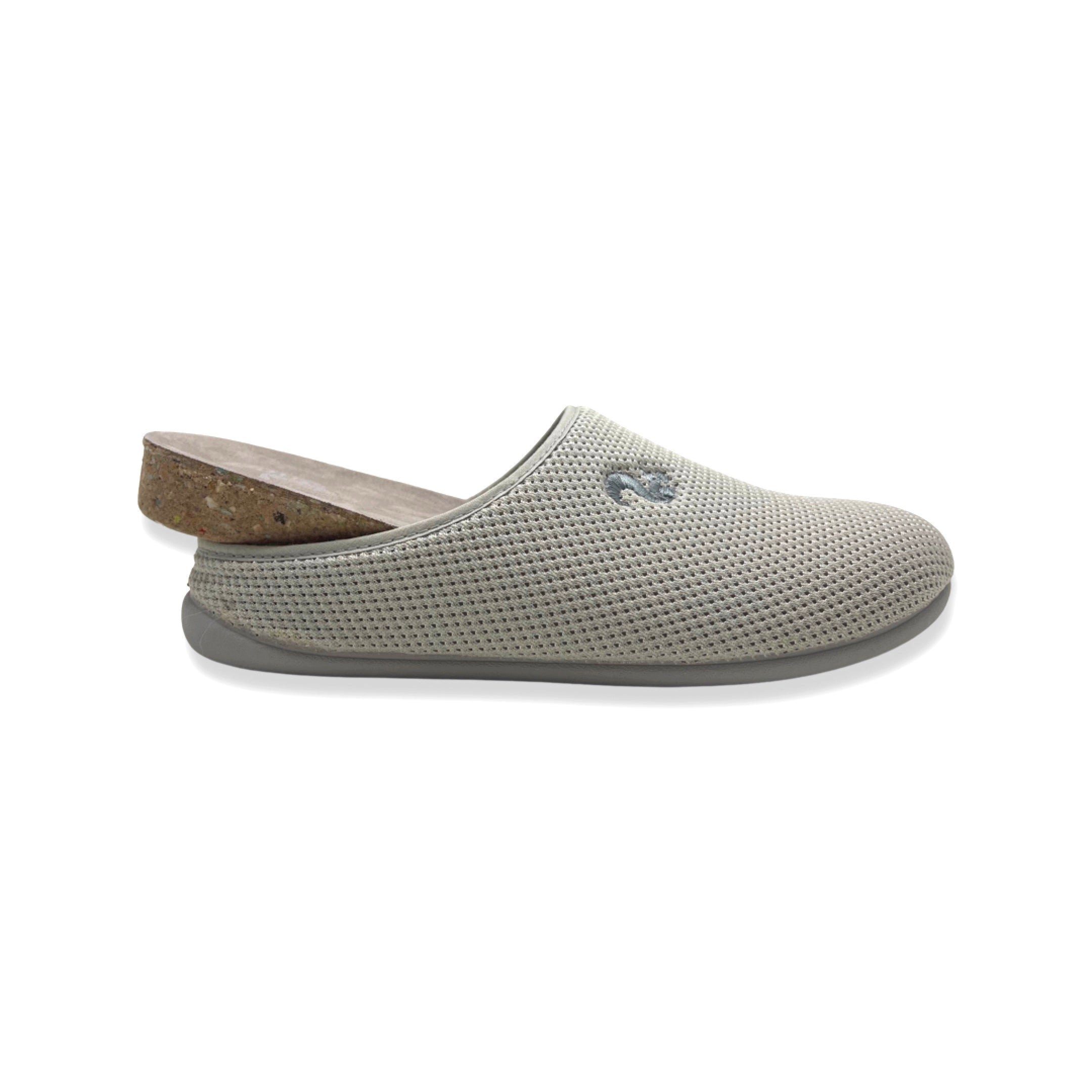 Grey Vegan Slipper Cornslipper Pearl thies 1856