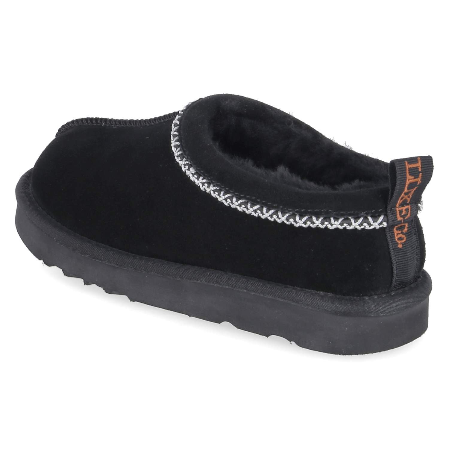 Australia Luxe Collective Australia Luxe OUTBR206N-BL Damen Rauleder black Pantolette