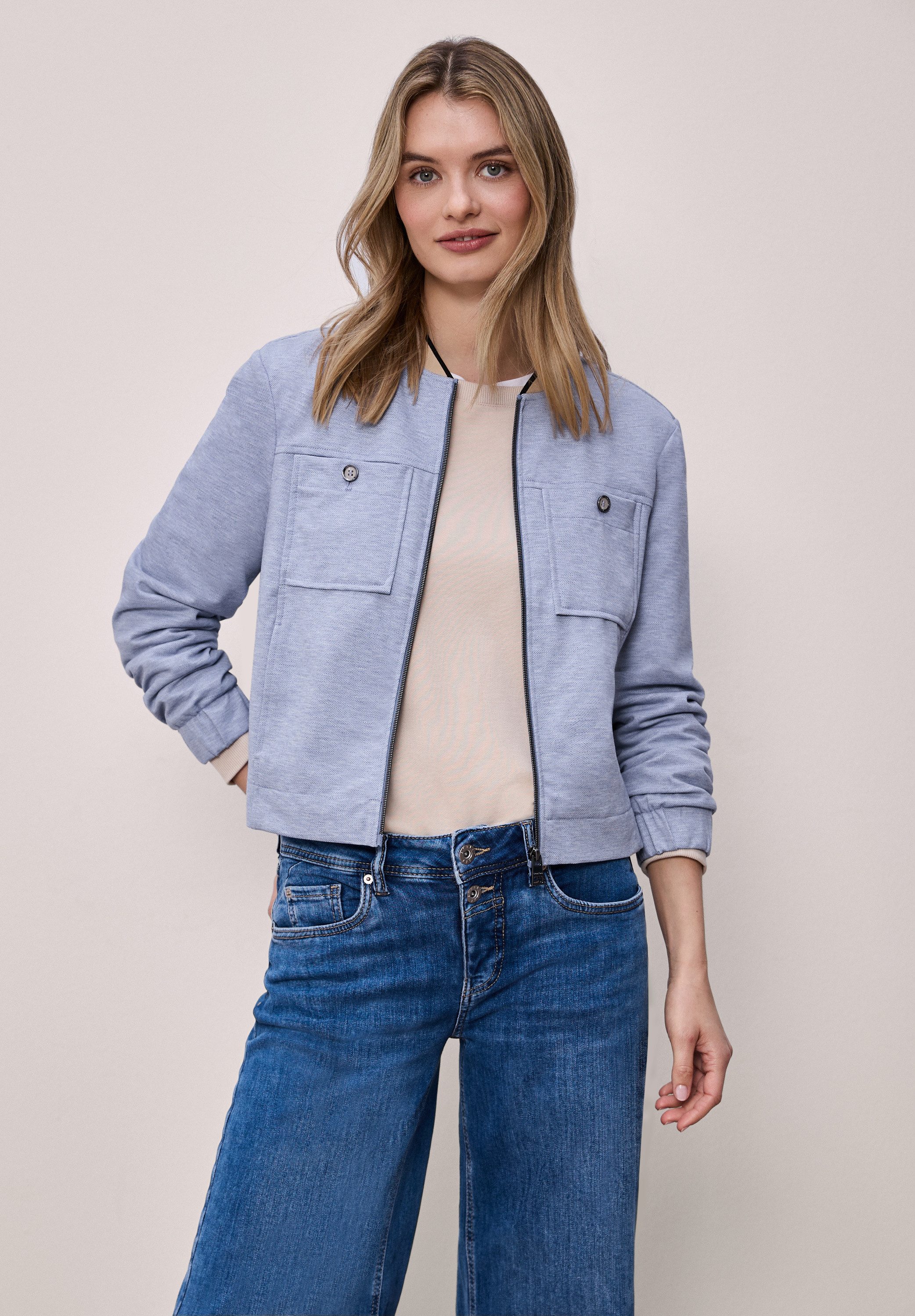 STREET ONE Blouson mit Stehkragen