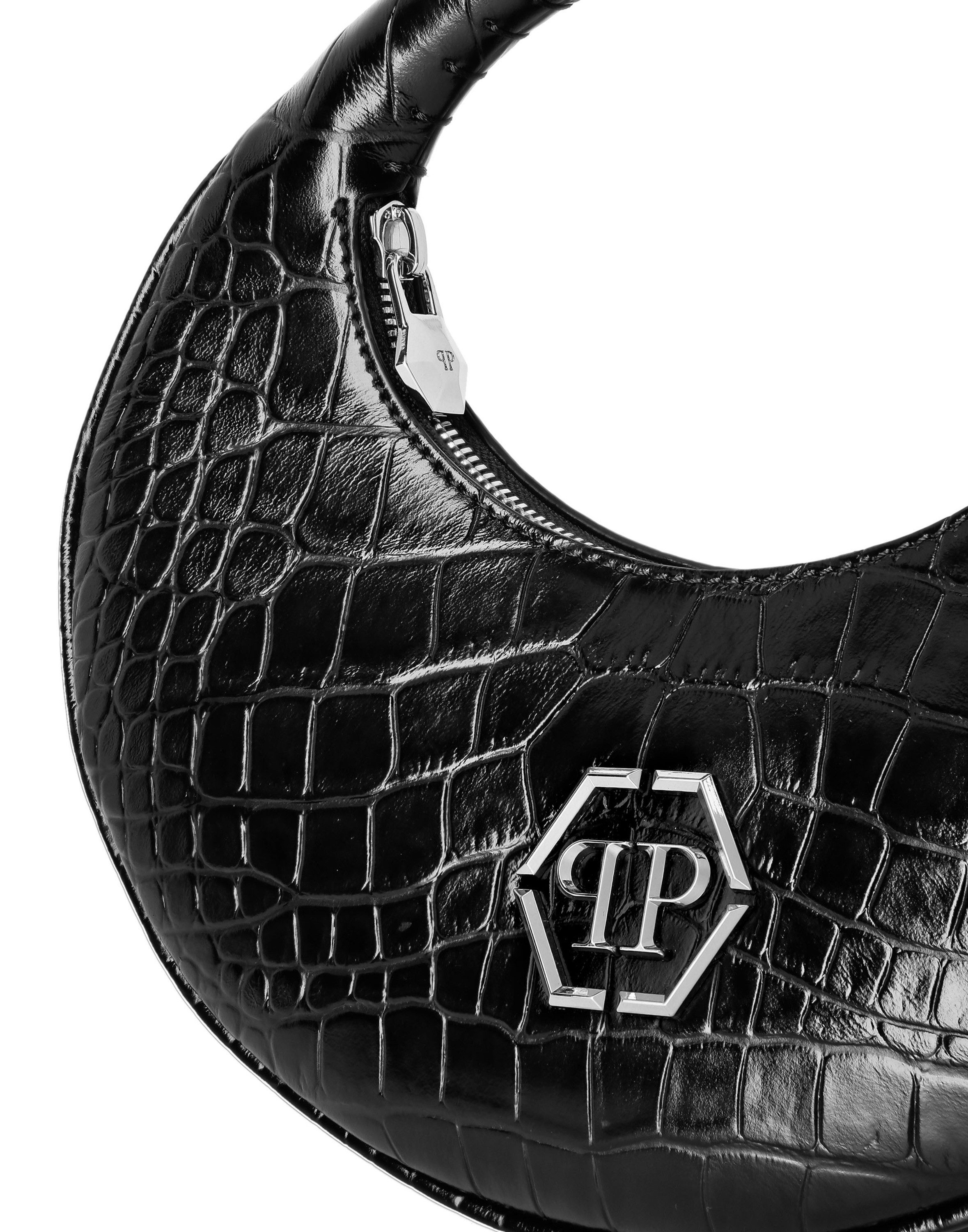PHILIPP PLEIN Handtasche Cocco Crocco Geprägt
